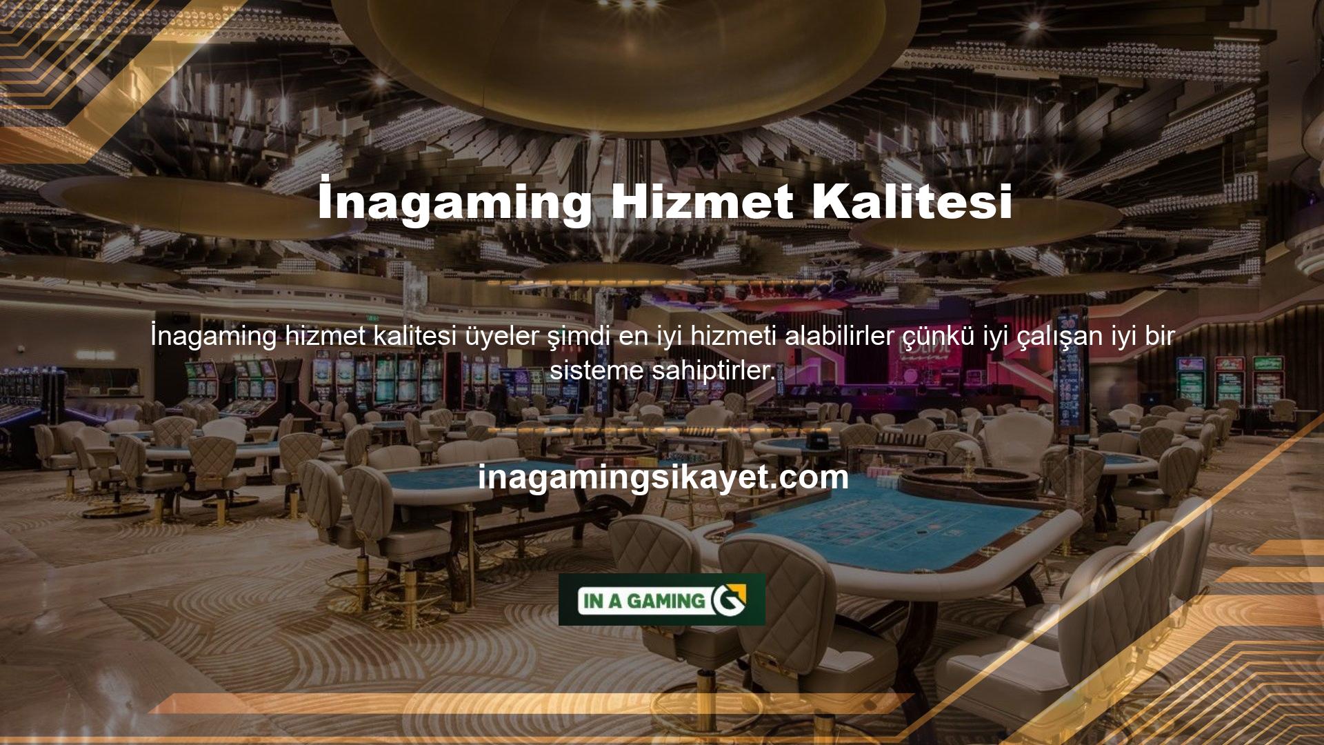 Hesabınıza para koymak için şu şeyleri yapabilirsiniz: - para yatırın - para çekin - İnagaming turnuvasını da oynayabilirsiniz, ancak kurallara uymanız gerekir